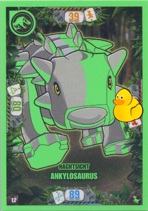 LEGO Jurassic World Serie 3 | #012 Nachtsicht Ankylosaurus