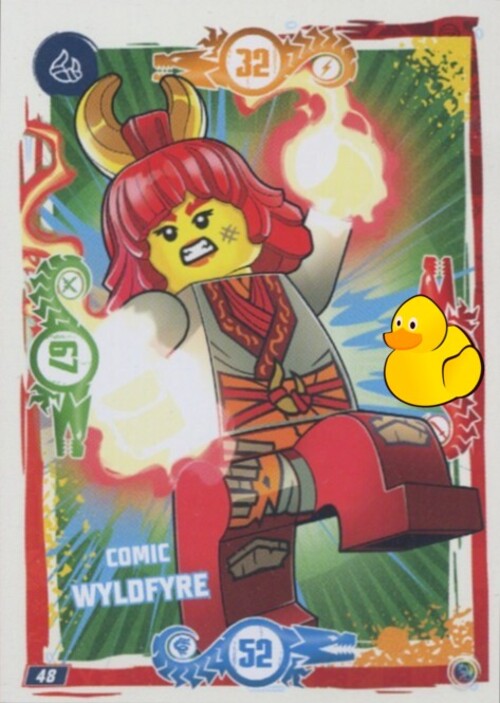 LEGO Ninjago Serie 9 | #048 Comic Wyldfyre