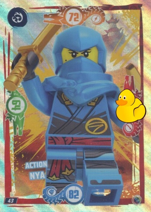 LEGO Ninjago Serie 9 | #043 Action Nya