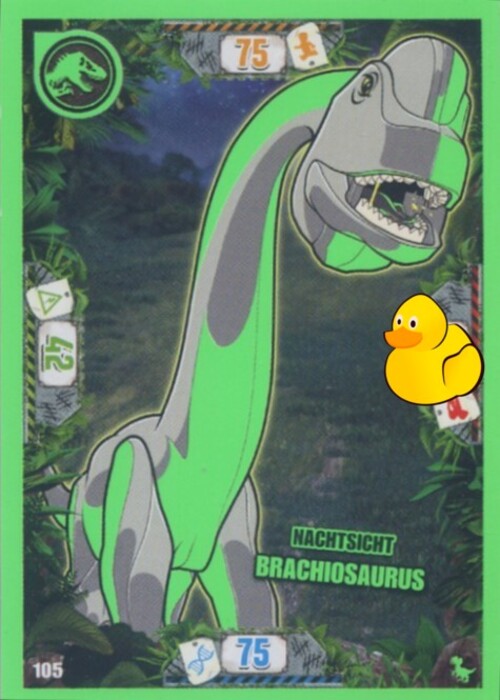 LEGO Jurassic World Serie 3 | #105 Nachtsicht Brachiosaurus
