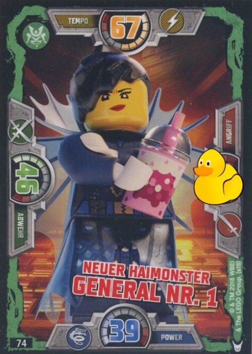 LEGO Ninjago Serie 3 | #074 Neuer Haimonster General #1 