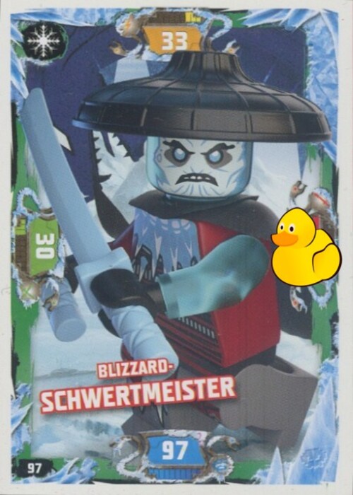 LEGO Ninjago Serie 5 | #097 Blizzard-Schwertmeister 