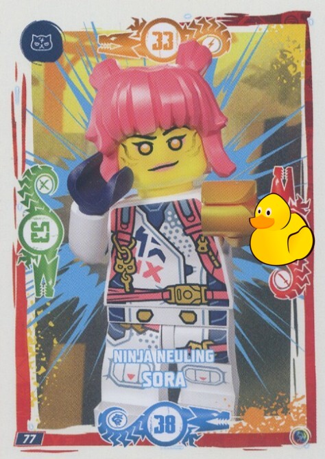 LEGO Ninjago Serie 9 | #077 Ninja Neuling Sora