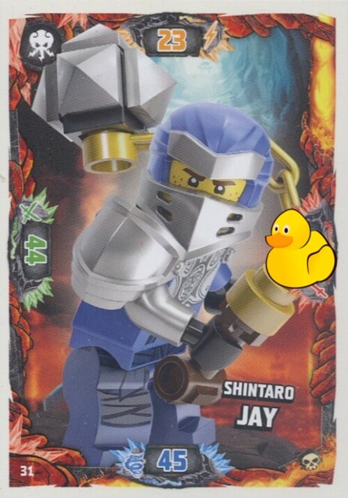 LEGO Ninjago Serie 6 | #031 Shintaro Jay 