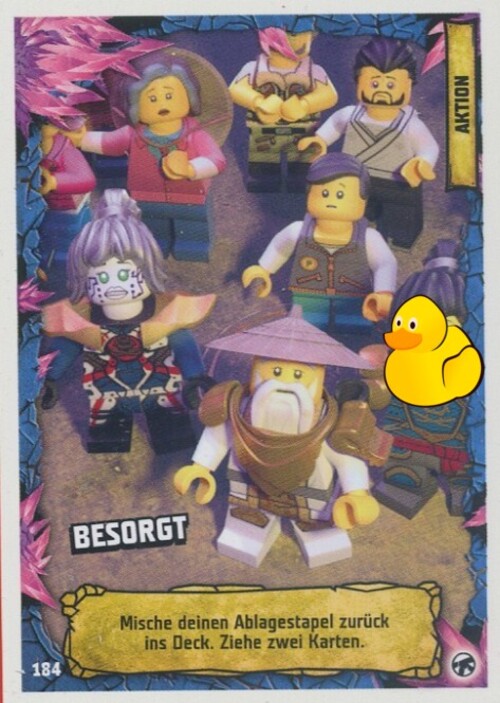 LEGO Ninjago Serie 8 Next Level | #184 Besorgt