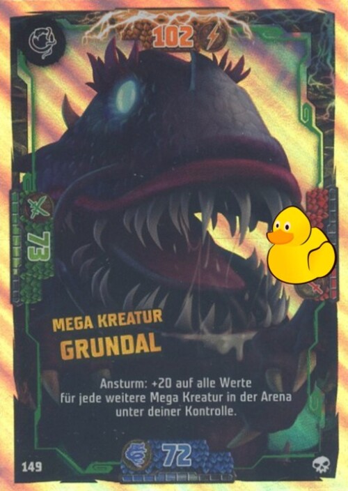 LEGO Ninjago Serie 6 | #149 Mega Kreatur Grundal