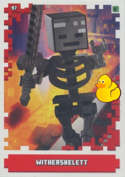 LEGO Minecraft Serie 1 | #097 Witherskelett
