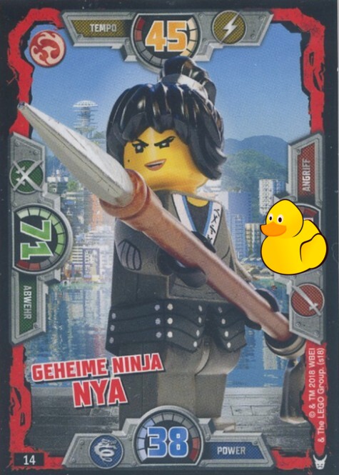 LEGO Ninjago Serie 3 | #014 Geheime Ninja Nya 
