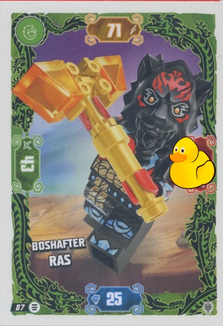 LEGO Ninjago Serie 11 | #087 Boshafter Ras