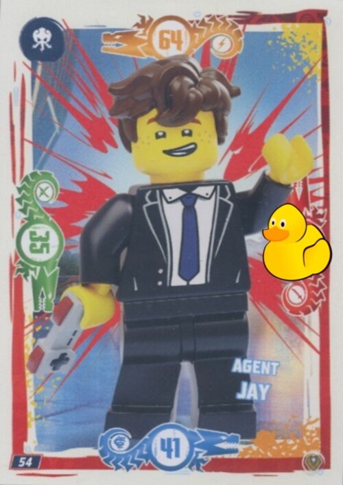LEGO Ninjago Serie 9 Next Level  | #054 Agent Jay