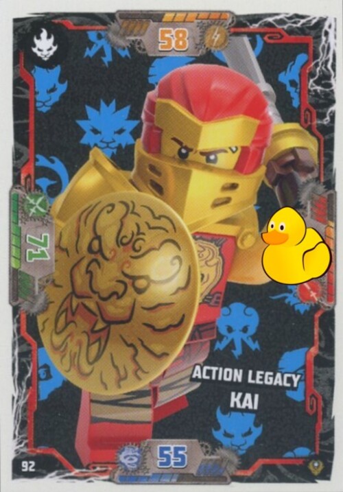 LEGO Ninjago Serie 9 Next Level  | #092 Action Legacy Kai