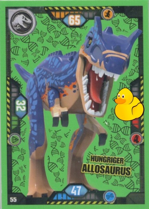 LEGO Jurassic World Serie 1 | #055 Hungriger Allosaurus