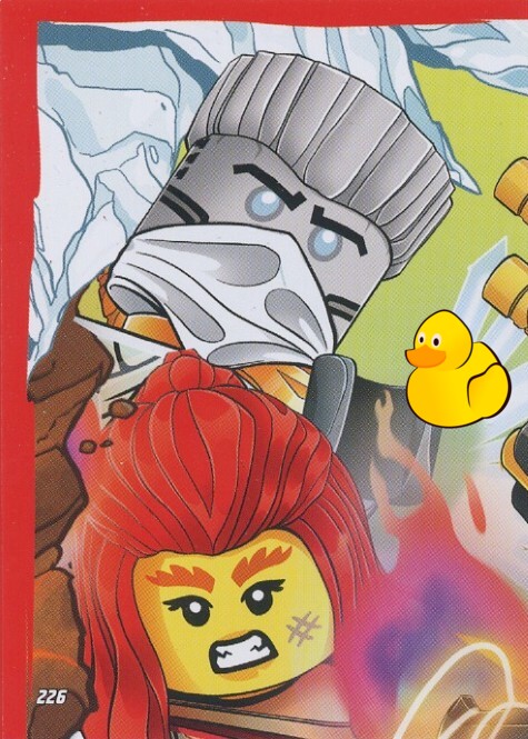 LEGO Ninjago Serie 10 | #226 Puzzle 1 – oben links