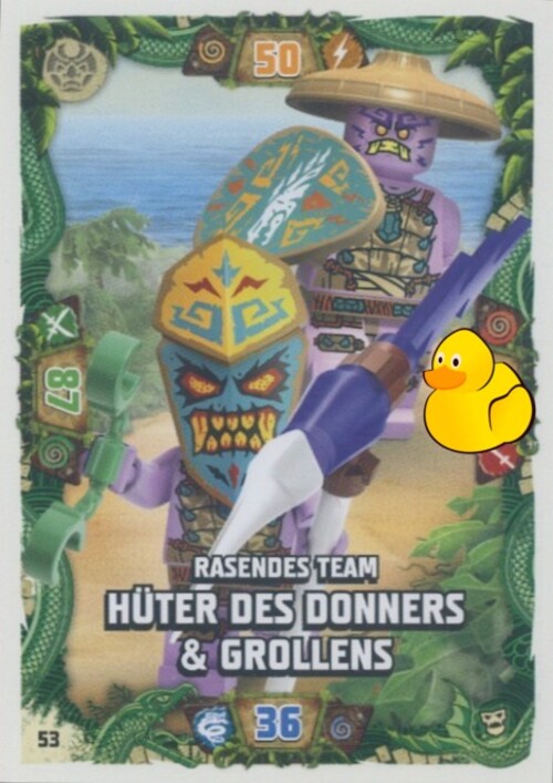 LEGO Ninjago Serie 6 Next Level | #053 Hüter des Donners & Grollens 