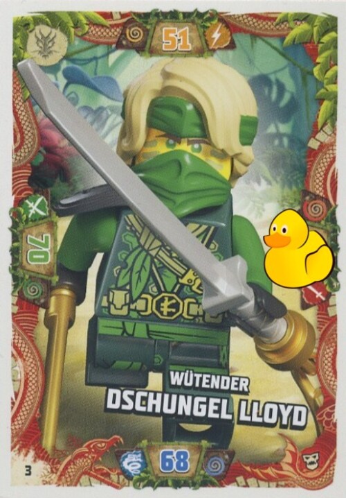LEGO Ninjago Serie 6 Next Level | #003 Wütender Dschungel Lloyd 
