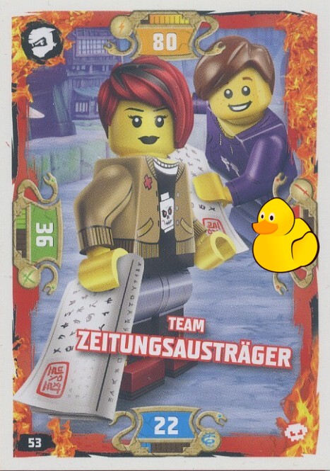 LEGO Ninjago Serie 5 | #053 Team Zeitungsausträger 