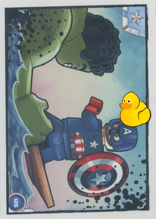 LEGO Avengers Serie 1 | #126 Schild-Surfen