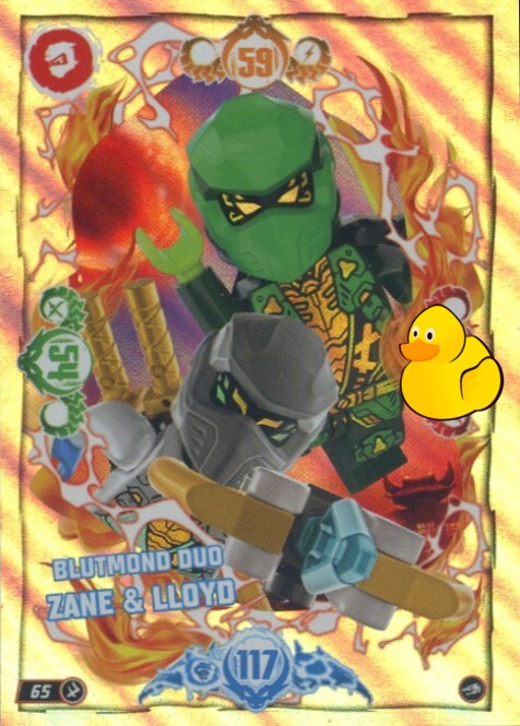 LEGO Ninjago Serie 10 | #065 Blutmond Duo Zane & Lloyd