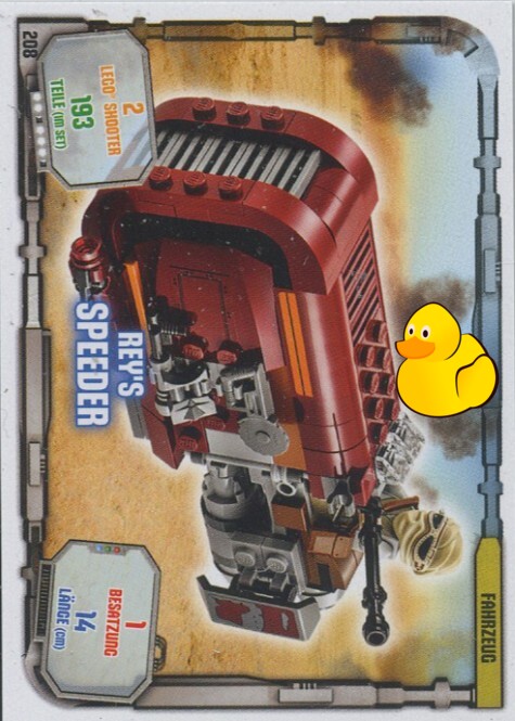 LEGO Star Wars TCC 2018 | #208 Rey’s Speeder 