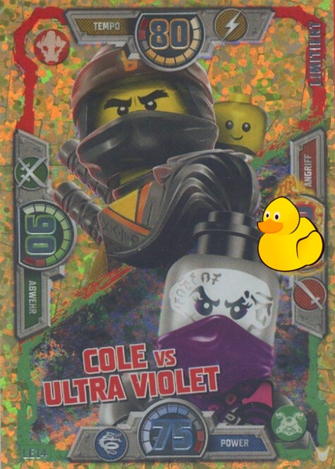 LEGO Ninjago Serie 3 | #LE14 Cole vs Ultra Violet