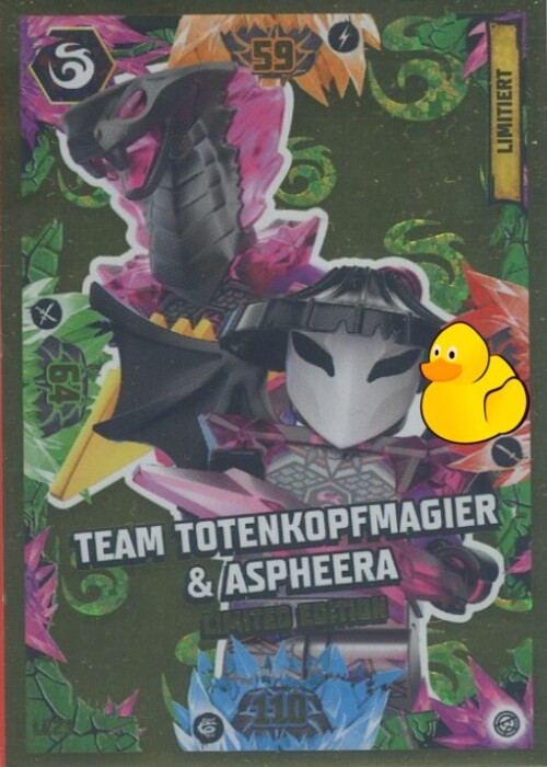LEGO Ninjago Serie 8 | #LE23 Team Totenkopfmagier & Aspheera