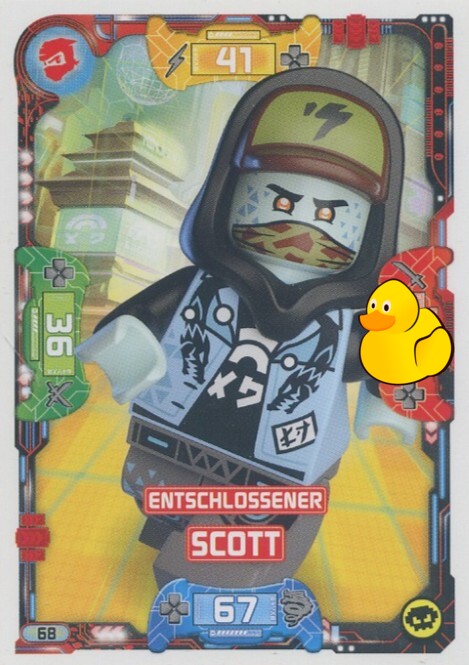 LEGO Ninjago Serie 5 | #068 Entschlossener Scott 