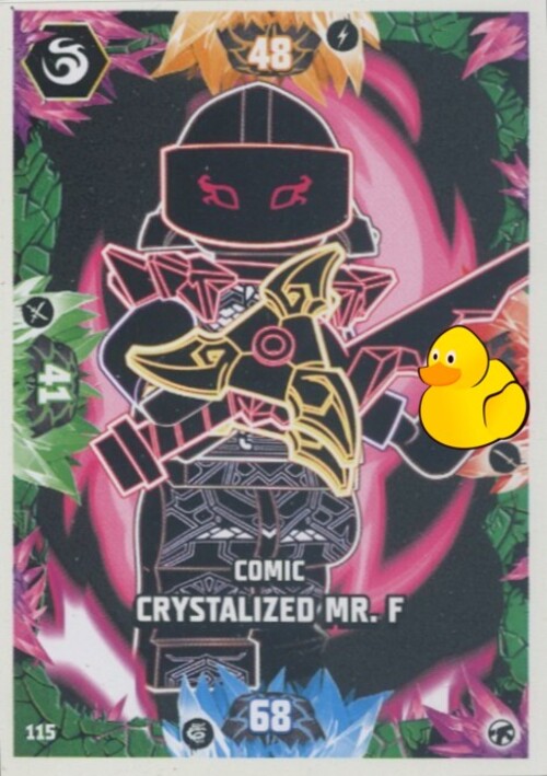 LEGO Ninjago Serie 8 Next Level | #115 Comic Crystalized Mr. F