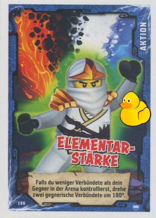 LEGO Ninjago Serie 2 | #106 Elementar-Stärke 