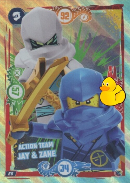 LEGO Ninjago Serie 9 | #066 Action Team Jay & Zane