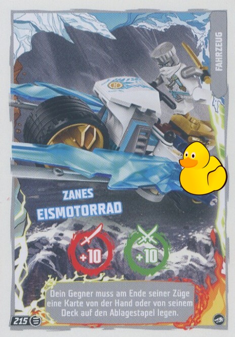 LEGO Ninjago Serie 10 | #215 Zanes Eismotorrad