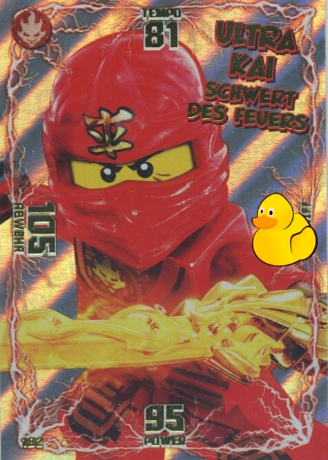 LEGO Ninjago Serie 1 | #182 Ultra Kai Schwert des Feuers