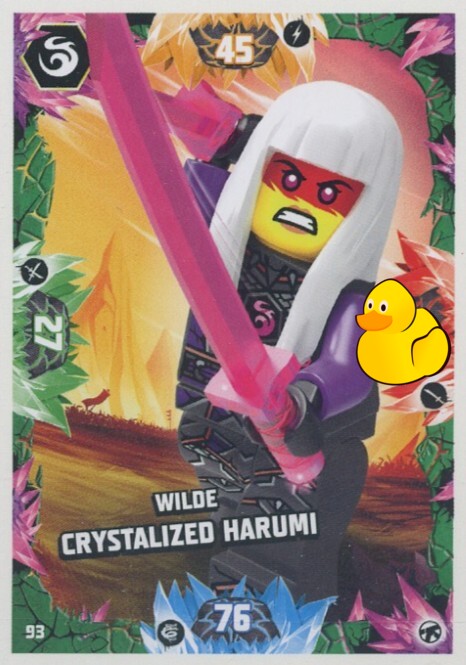 LEGO Ninjago Serie 8 Next Level | #093 Wilde Crystalized Harumi