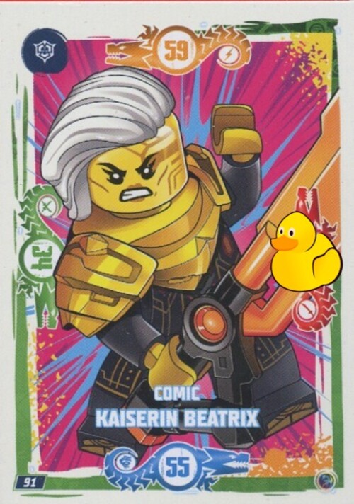 LEGO Ninjago Serie 9 | #091 Comic Kaiserin Beatrix