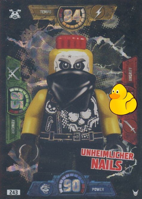 LEGO Ninjago Serie 3 | #243 Unheimlicher Nails