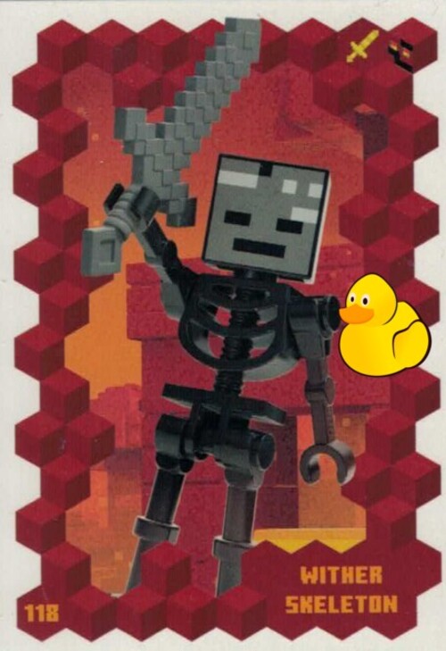 LEGO Minecraft Serie 3 | #118 Wither Skeleton