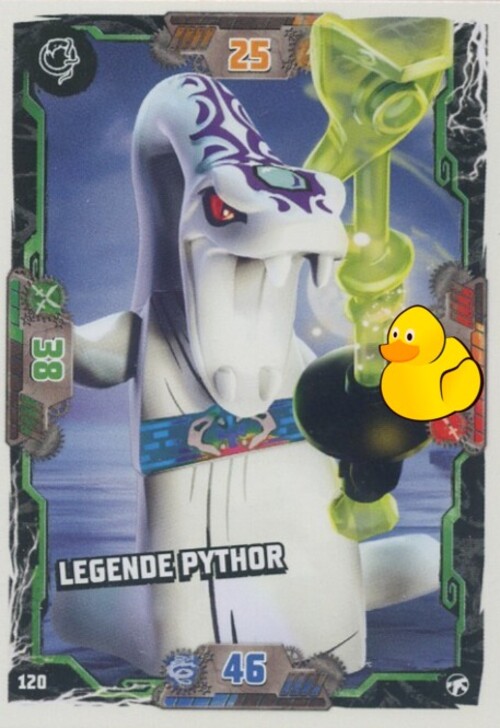 LEGO Ninjago Serie 8 Next Level | #120 Legende Pythor