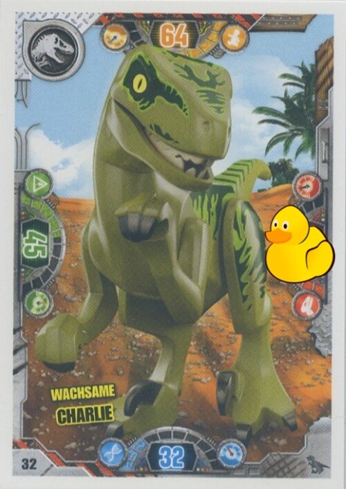 LEGO Jurassic World Serie 2 | #032 Wachsame Charlie