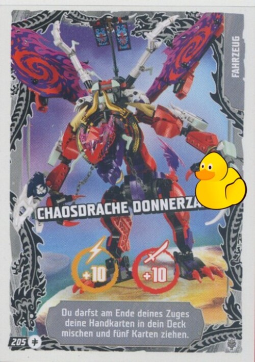 LEGO Ninjago Serie 11 | #205 Chaosdrache Donnerzahn