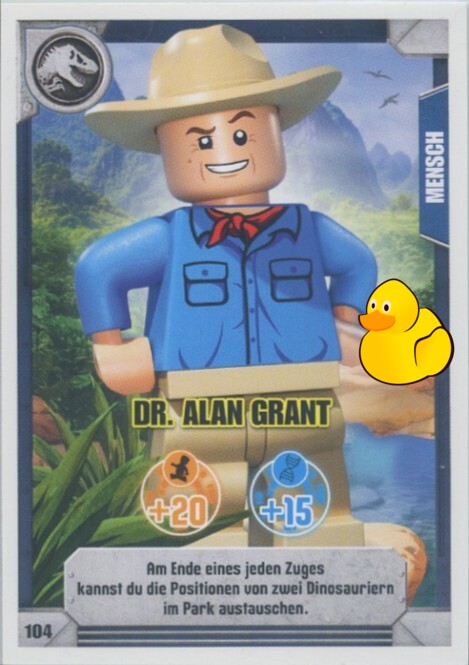 LEGO Jurassic World Serie 1 | #104 Dr. Alan Grant
