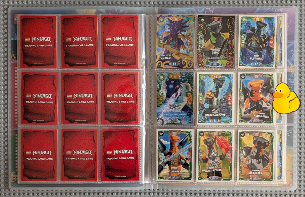 Ninjago Serie 7 NEXT LEVEL Sammelalbum mit allen Basiskarten (126 / 151)