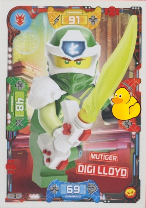 LEGO Ninjago Serie 5 Next Level | #003 Mutiger Digi Lloyd 