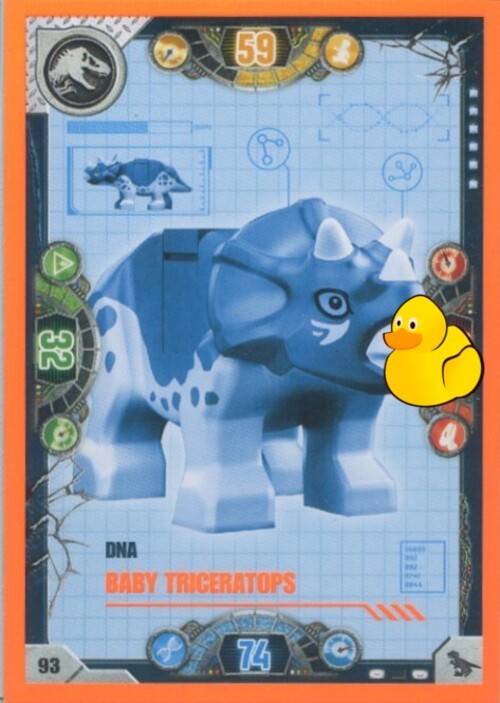 LEGO Jurassic World Serie 2 | #093 DNA Baby Triceratops