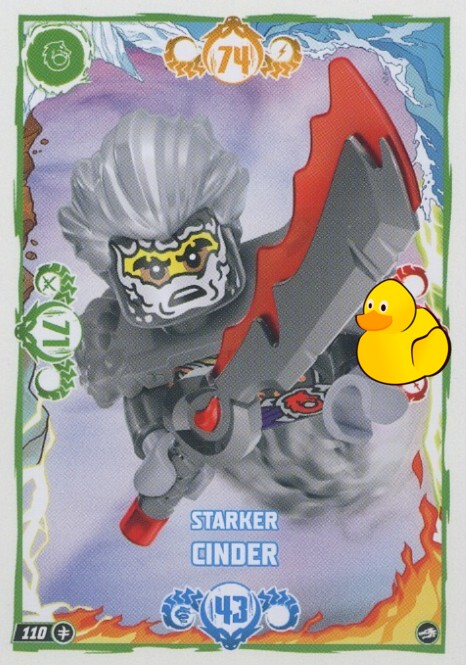 LEGO Ninjago Serie 10 | #110 Starker Cinder