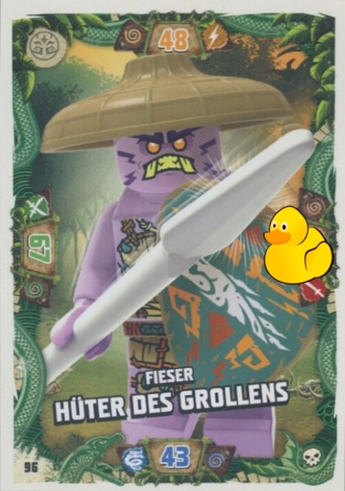 LEGO Ninjago Serie 6 | #096 Fieser Hüter des Grollens 