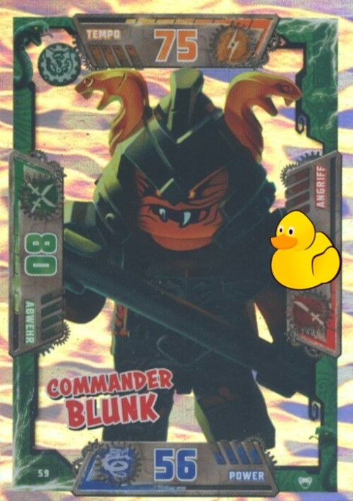 LEGO Ninjago Serie 2 | #059 Commander Blunk