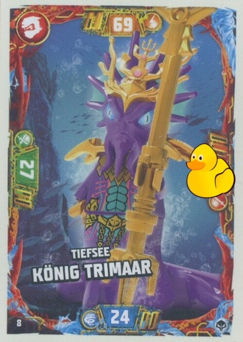 LEGO Ninjago Serie 7 Next Level | #008 Tiefsee König Trimaar