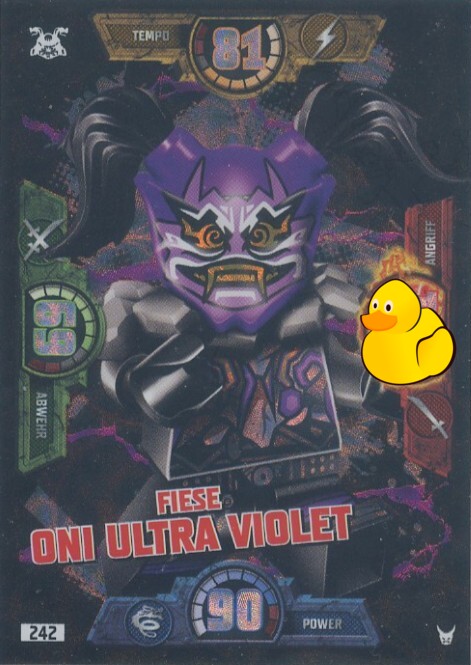 LEGO Ninjago Serie 3 | #242 Fiese Oni Ultra Violet