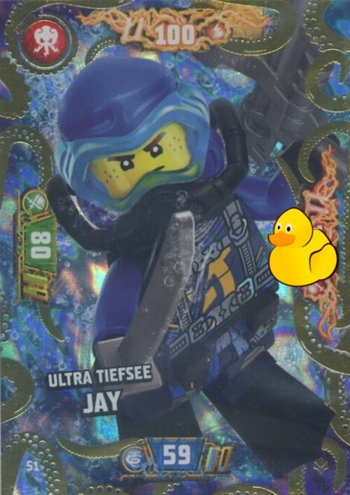 LEGO Ninjago Serie 7 Next Level | #051 Ultra Tiefsee Jay