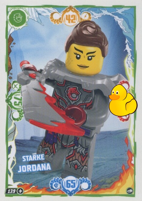 LEGO Ninjago Serie 10 | #139 Starke Jordana