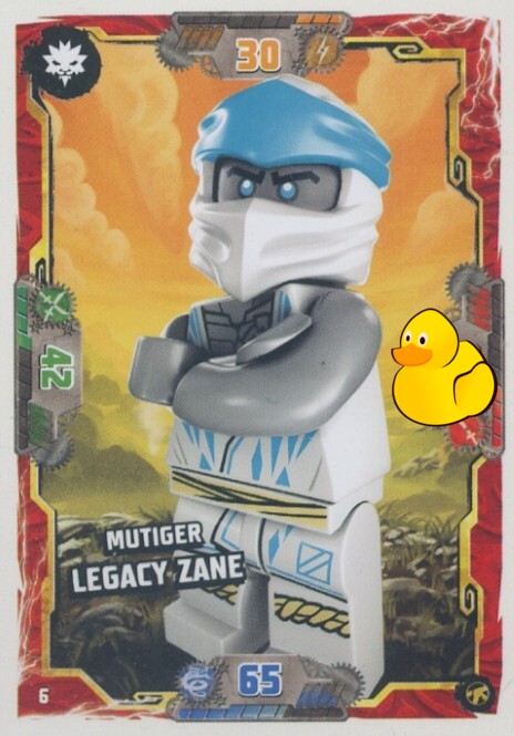 LEGO Ninjago Serie 8 Next Level | #006 Mutiger Legacy Zane